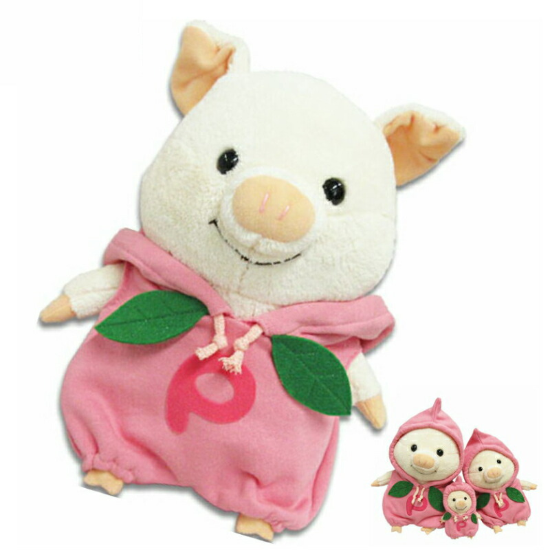 楽天市場】【ぷーとん】おでかけぬいぐるみ マスコット デニム 豚