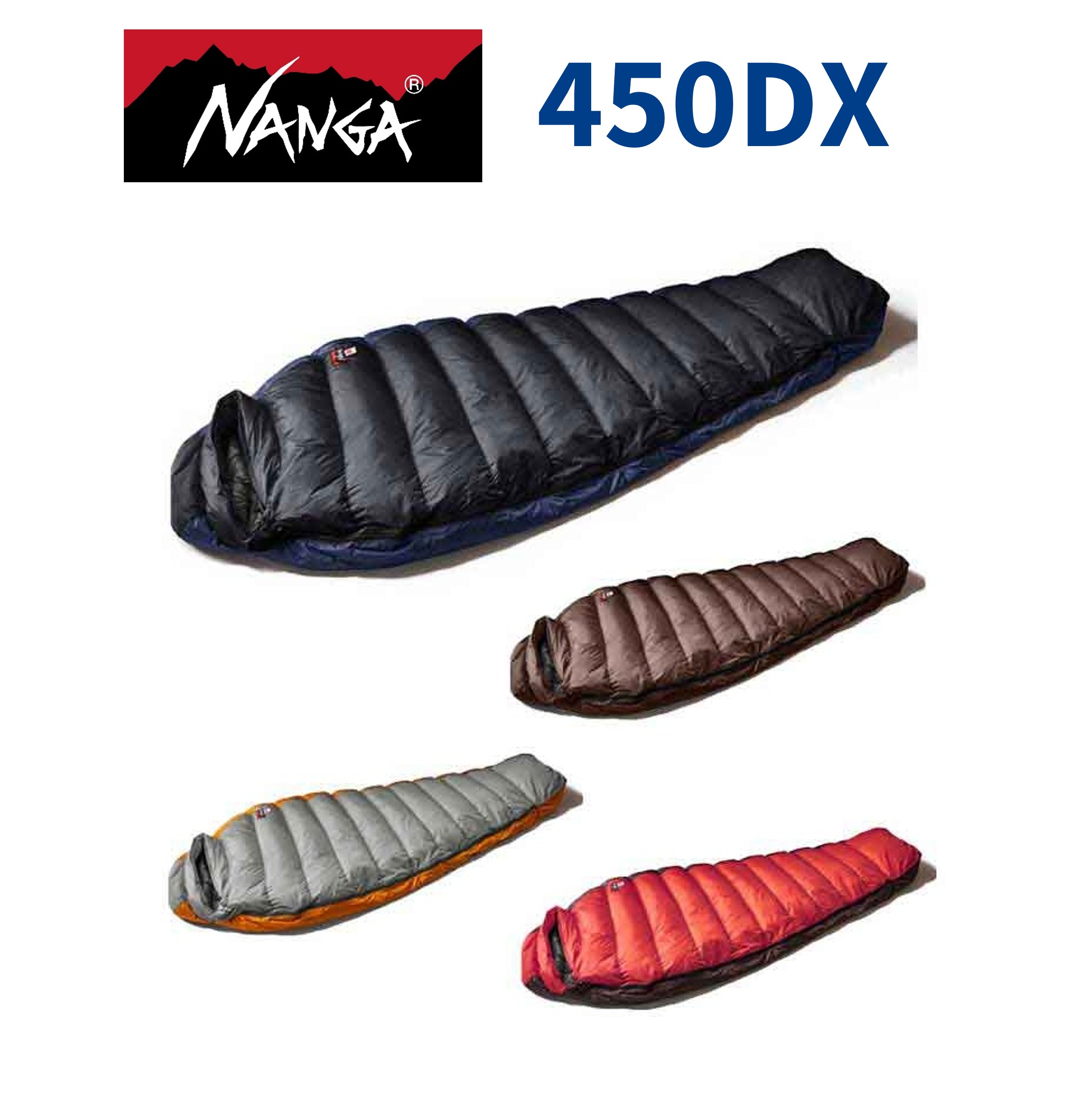 （週末積みだし差しゆるす）ナンガ NANGA シュラフ 寝袋 450DX ダウンシュラフ 御っ母さん型 3時節 オール時節 パウダーコンパクト 軽さ 山登り 難民キャンプ アウトドア 車中泊 防災 撥水 760FP 日本製 置き目品 一般受け おすすめ 差し上げ物 差し上げ物 450 DX 春 夏 秋 冬 防寒 登山 洗い濯ぎ 繋ぎ合わせる