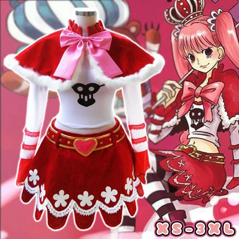 コスプレ コスチューム コスプレ衣装 cos服 ONE アニメキャラクター ペローナ Perona PIECE スカー に適合 ワンピース