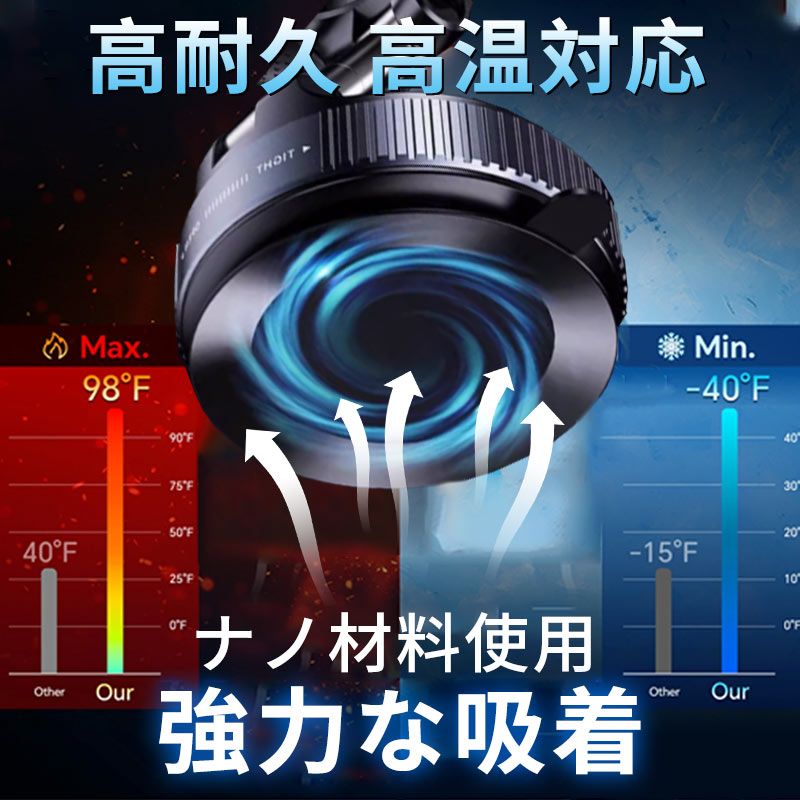 【本日限定480円OFFクーポン利用で2,000円~】ランキング入賞370冠 充電不要 どこでも吸着 スマホスタンド マグネット 車載ホルダー スマホホルダー 車 マグネット式 真空スマホホルダー ワイヤレス充電器 充電器 急速充電 カー用品 真空吸着 magsafe iPhone/Android