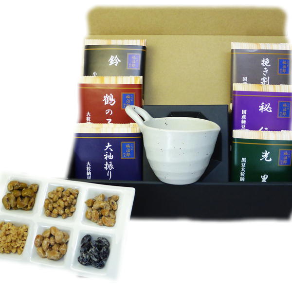 高級 納豆 【松セット】納豆6種 12食 納豆鉢付 ギフト 二代目 福治郎 お誕生日 お祝い 内祝い 鶴の子 ひきわり そのまま 納豆 人気 食べ比べ まとめ買い おつまみ 健康 安全 小粒 大粒 ギフト プレゼント 贈り物