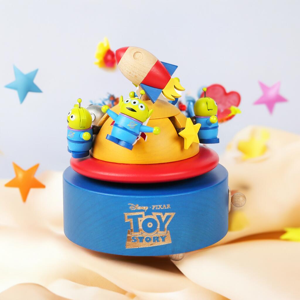 楽天市場】【CD182S】ディズニー Disney 木製 からくり