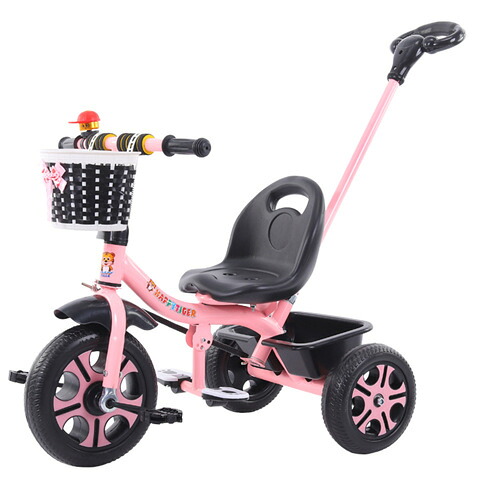楽天市場】子供用三輪車 ベビーカー キッズバイク 三輪車 手押し棒付き
