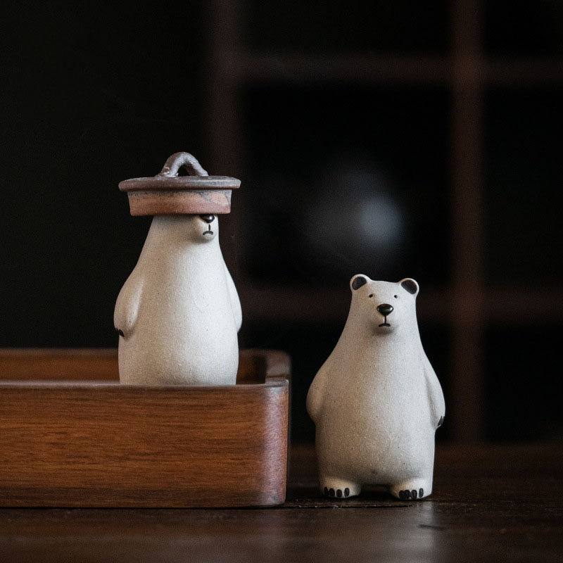 楽天市場】茶寵 亀 茶玩 紫砂 縁起物 マスコット 茶道具 ミニ カメ