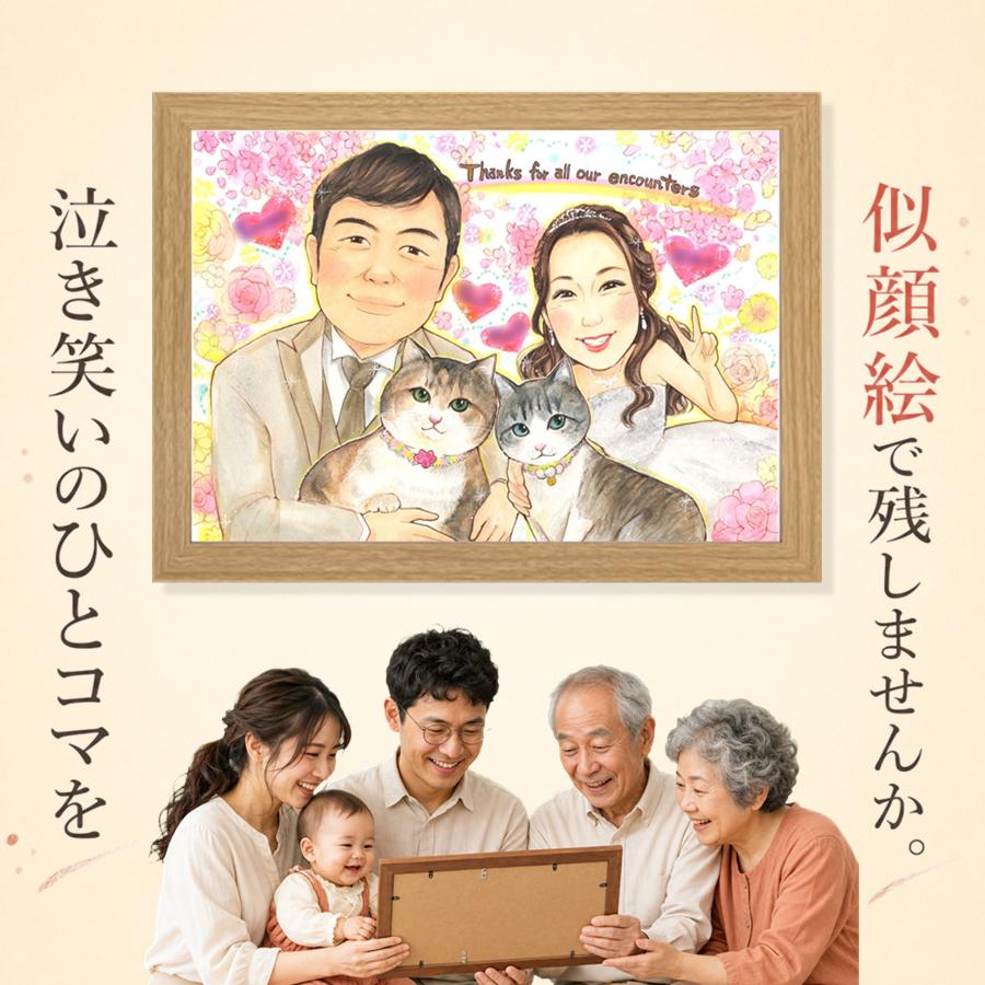 結婚祝い 似顔絵 贈り物 プレゼント 手描き ギフト 名入れ 結婚式 披露宴 サンクスボード 感謝 お祝い 新郎新婦 同僚 職場 友達 修正無料 額縁付き 下書き確認 名入れ 実績多数 似てる サプライズ そっくり サンクスボード 入籍 婚礼 宝物 新郎新婦ギフト ハロウィン｜似顔絵プレゼント