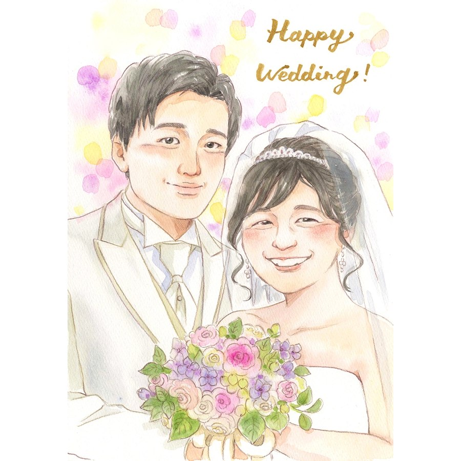 ウェルカムボード 似顔絵 結婚式 ウェディング ブライダル 披露宴 挙式 会場 装飾 アイテム 玄関 小物 ウェルカムスペース 飾り 名入れ 似顔絵作成 制作 手描き 似てる かわいい おしゃれ 下書き確認 修正無料 納得まで 満足保証 額縁 包装 納期 厳守 実績 安心 人気