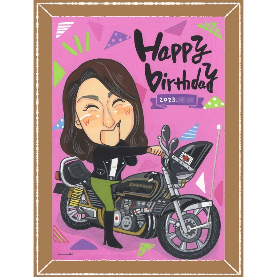 似顔絵 贈り物 誕生日 手描き 名入れ ギフト プレゼント 誕生日 バースデー お祝い 記念日 子供 友達 家族 パートナー 下書き確認 修正無料 額縁付き 名入れ 一生もの かわいい 親孝行 喜ばれる バースデー サプライズ 記念 思い出 二次会 米寿祝い イラスト 引っ越し｜似顔絵プレゼント