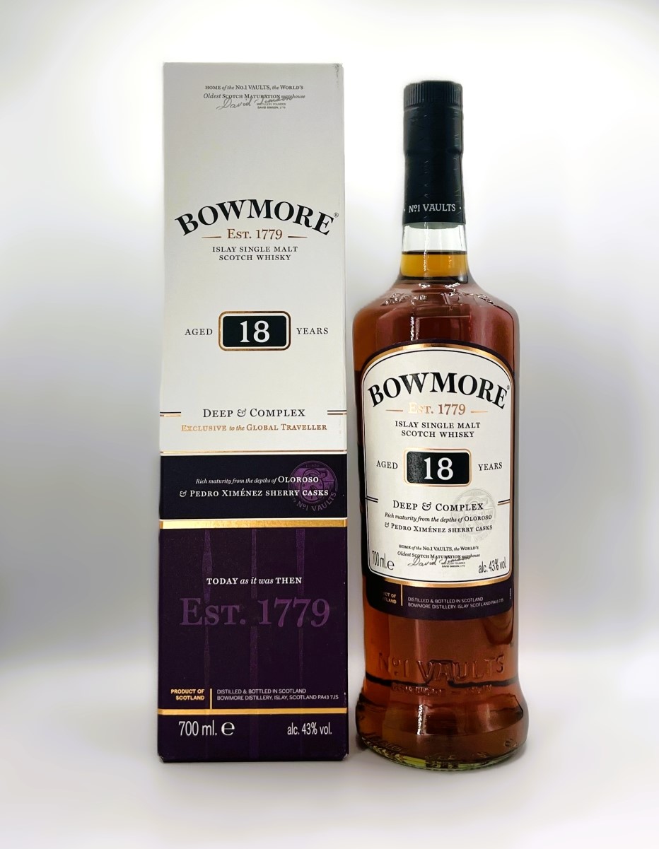 楽天市場】ボウモア18年ディープ＆コンプレックス 700ml / 43% ピート  