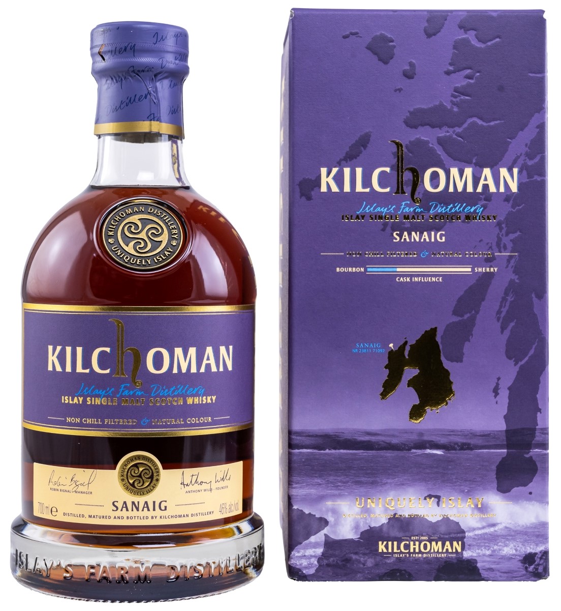 キルホーマン サナイグ 正規品 700ml 未開栓 キルホーマン サナイグ 正規品 700ml 未開栓 - メルカリ