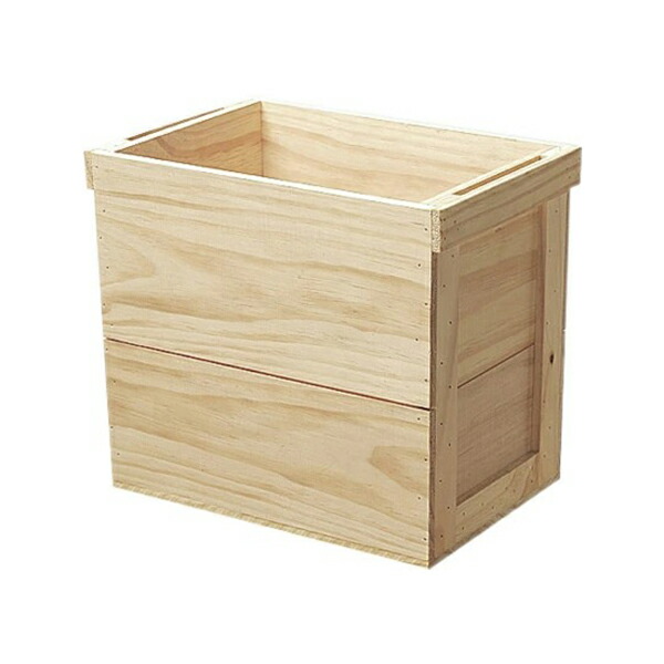 楽天市場 Lp収納ボックス 無塗装 シンプルな深めのlpレコード収納ボックス スタッキング機能付き 要法人名 キャンセル不可 賑わいマーケット 楽天市場店