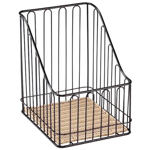 楽天市場】角型バゲットスタンド S DS506-30-NA カゴ編みの美しい