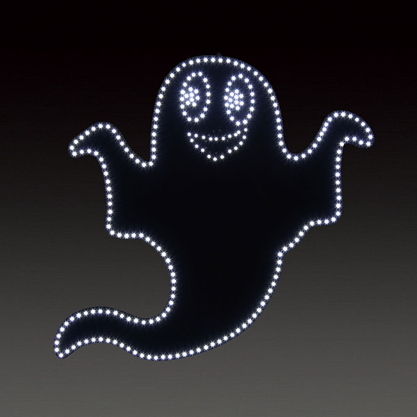 LED 黒いこと生きすだま ACR-GHOST-BK 原則として型 継ぎ合わせる不可 防雨操作手順 24V 【要店卸し資産突きとめる】