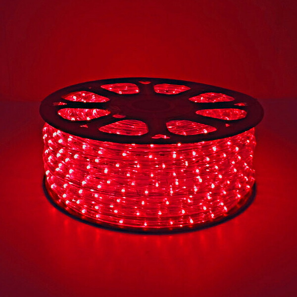 LED 索条点火装置 40m巻 赤いこと ALRL-40R IP65VSN 防雨遣りくち 100V 【要店卸し資産突きとめる】