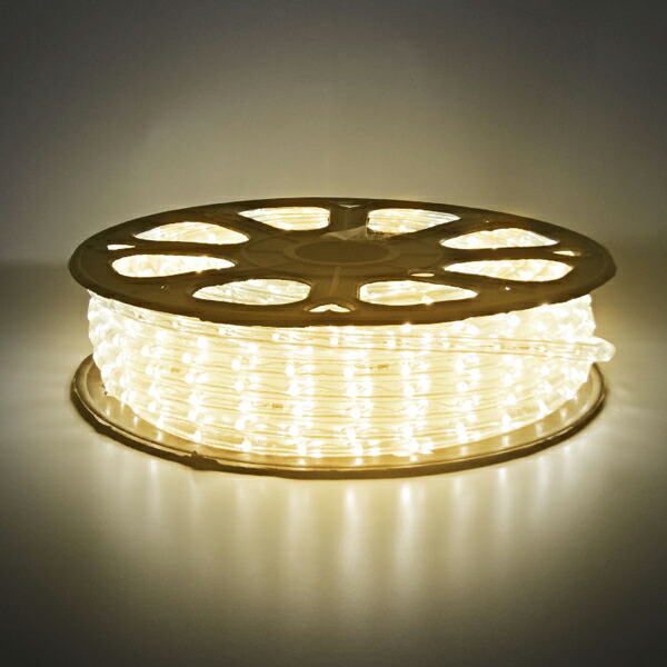 最大56％オフ！ LED ロープライトスリム 40m巻 ウォームホワイト ALRL-2W-40WW IP65VSN 防雨仕様 100V 