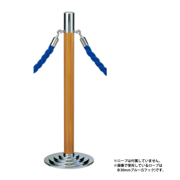 フロアガイドポール GY70C-60W ポールパーテション