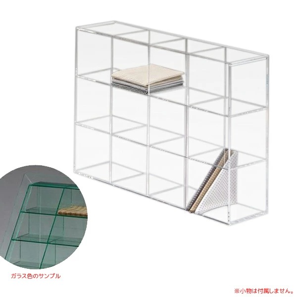 ハンカチケース 4列3段 HG-2 アクリル製品 【キャンセル不可】　 (選べるカラー) 13,565円
