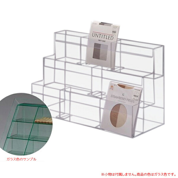 パンストケース BT-4G アクリル樹脂生産物 【とり止める不可】 硝子色
