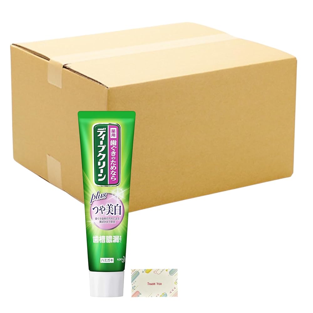 名取り草 ディープクリーン 薬用ハミガキ つや美白 100g 48個書き割り + Kunutonn一風変わったロゴタイプ入り口・入口e おまけ付
