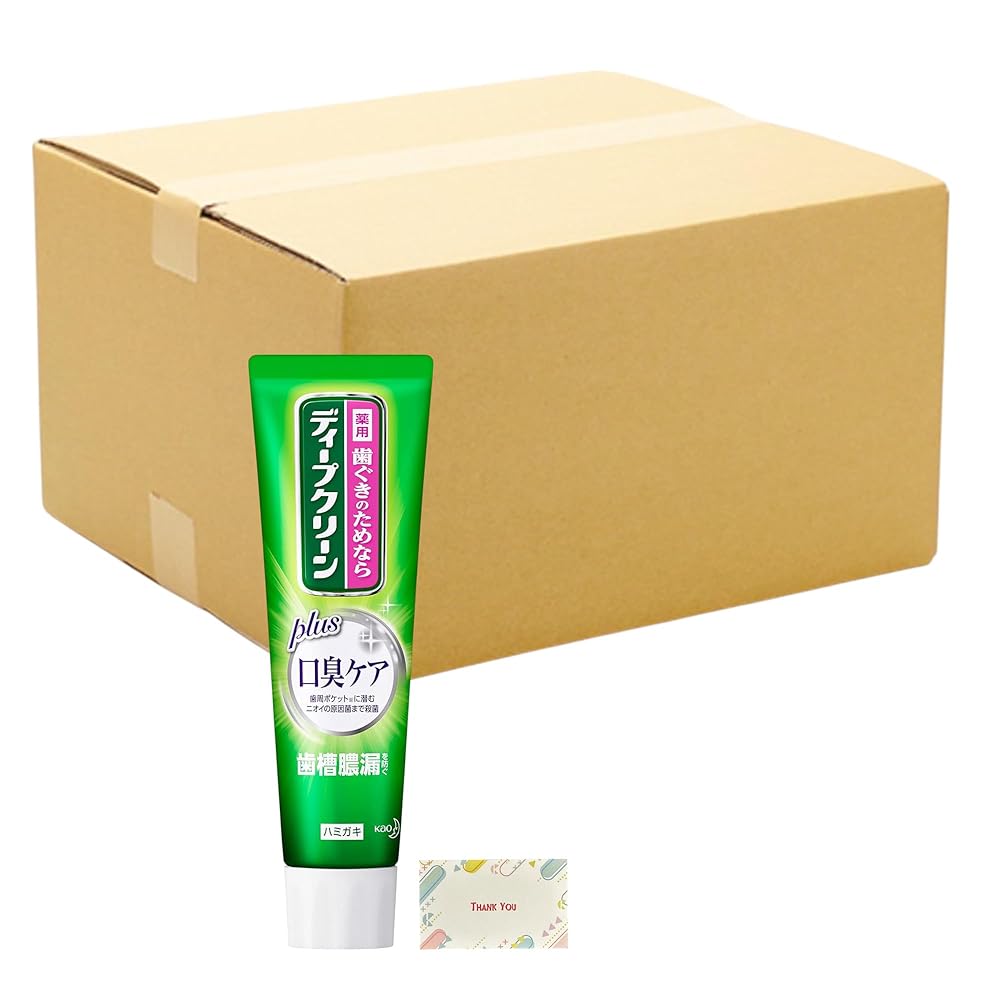 名取り草 ディープクリーン 薬用ハミガキ 口臭世話をする 100g 48個書き割り + Kunutonn一風変わったロゴタイプ入り口・入口e おまけ付