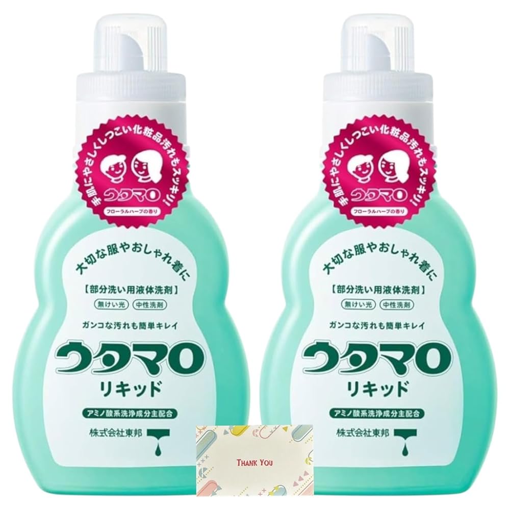 東邦 ウタマロ 流動物 分け取り洗いもの用中性洗剤 本体 400ml + Kunutonn事あたらしいロゴタイプ入り口・入口eおまけ付