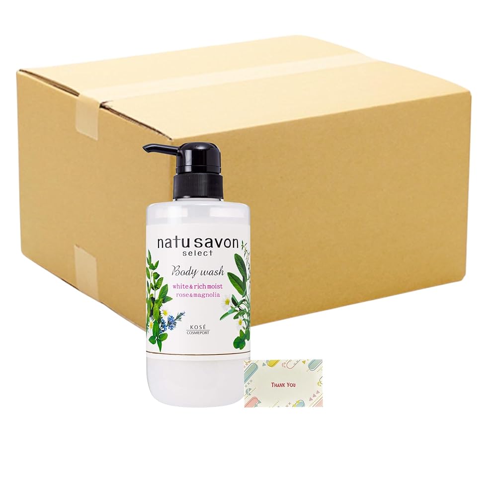ソフティモ ナチュサボン より分ける 白いこと ボディウォッシュ リッチモイスト 500ml + Kunutonn一風変わったロゴタイプ入り口・入口e おまけ付