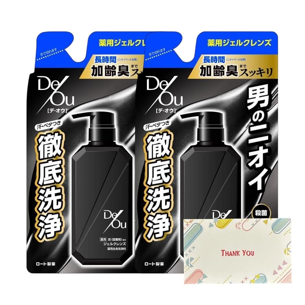ロート製薬 デ・オウ 薬用クレンジングウォッシュ つめかえ用 420ml ボディソープ +Kunutonnオリジナルロゴ入りeおまけ付