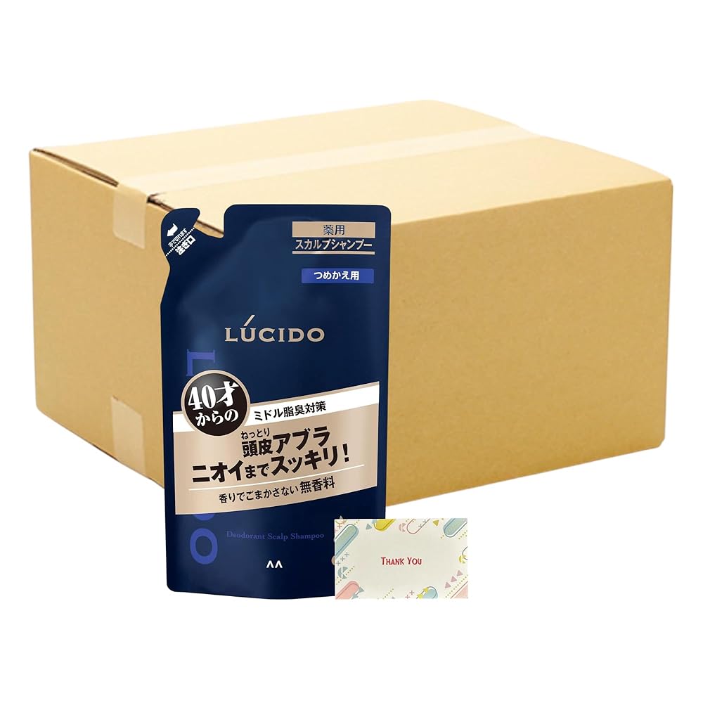 ルシード 薬用スカルプデオシャンプー つめかえ用 380ml + Kunutonnオリジナルロゴ入りe おまけ付