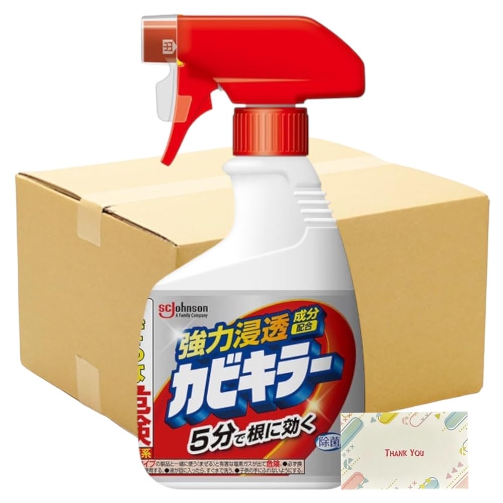 【まとめ買い 個仕かける】 ジョンソン 菌類殺害者 菌類取り用洗い濯ぎ剤 本体 400g + Kunutonn事あたらしいロゴタイプ入り口・入口eおまけ付 カビ取り剤-洗剤・柔軟剤・クリーナー