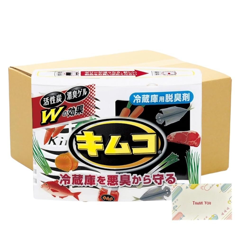 【まとめ買い 個書き割り】 キムコレギュラー 電気冷蔵庫用脱臭剤 + Kunutonn一風変わったロゴタイプ入り口・入口eおまけ付