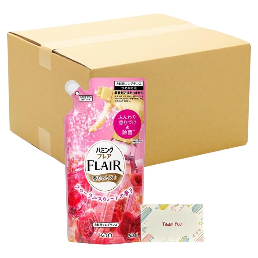 フレアフレグランスミスト フローラル\u0026愛くるしげの芳ばしさ 詰め替え 240ml + Kunutonn目あたらしいロゴタイプ入り口・入口eおまけ付