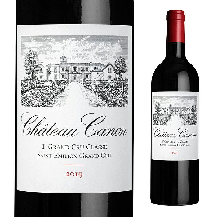 Chateau Canon 2019 (シャトーカノン2019) 赤ワイン 750ml ボルドー サンテミリオン|日本橋フランス ワインクラブ
