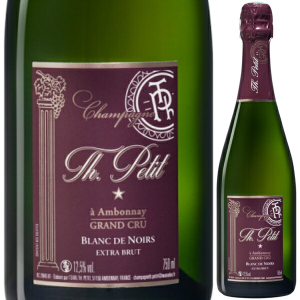 Th. プチ ブラン ド ノワール アンボネイ グラン クリュ エクストラ ブリュット 750ml 白 辛口 泡 Th. Petit Blanc de Noirs Grand Cru Extra Brut Champagne RC シャンパン スパークリングワイン コート デ ブラン フランス【送料無料※一部地域は除く】|日本ワインの専門店 日本葡萄酒店