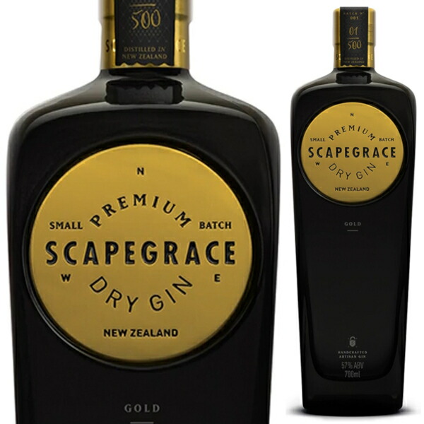 楽天市場】スケープ グレース ブラック プレミアム ドライ ジン 700ml