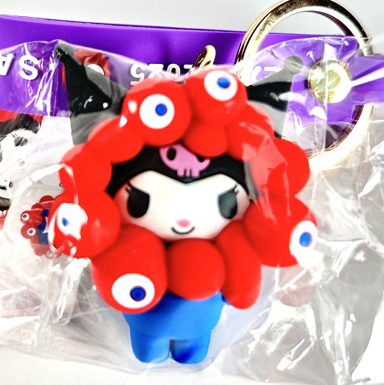 サンリオ コラボ ミャクミャク なりきり ぬいぐるみ シナモロール カラビナ付 EXPO2025 サンリオキャラクターズ ミャクミャクなりきり