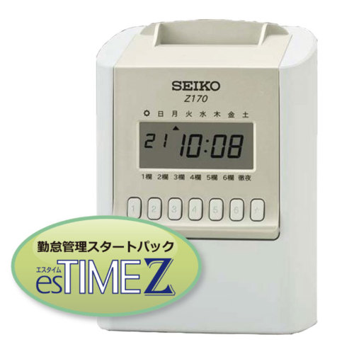 楽天市場】タイムレコーダー セイコーSEIKO Z150タイムカード 1箱付属 