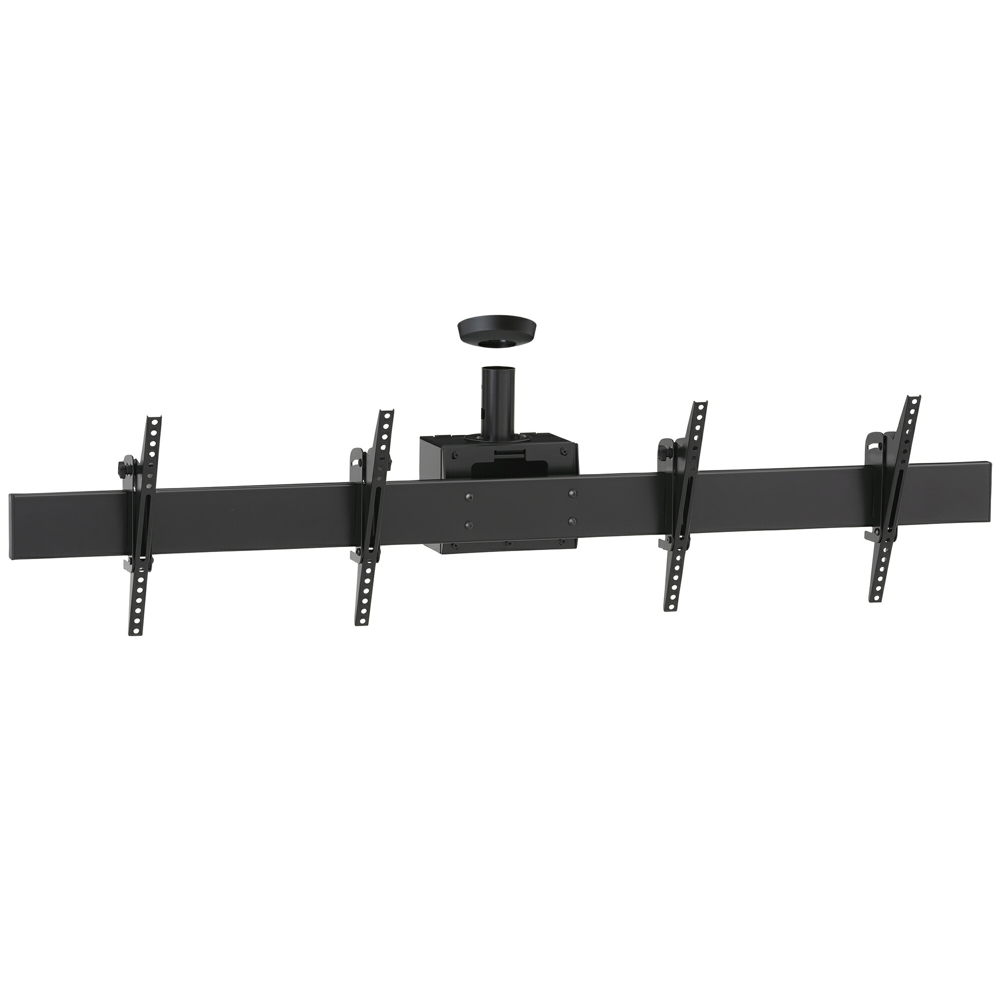 ハヤミ工産 CHシリーズ テレビ取付金具 左右2連タイプ 【ブラック】 ～55V型対応 CH-M24B | 天吊り金具 天吊用金具 金具 吊り金具 テレビ 液晶テレビ 液晶 液晶モニター モニター ディスプレイ ディスプレー 液晶ディスプレイ オプション 取り付け 取付金具 |