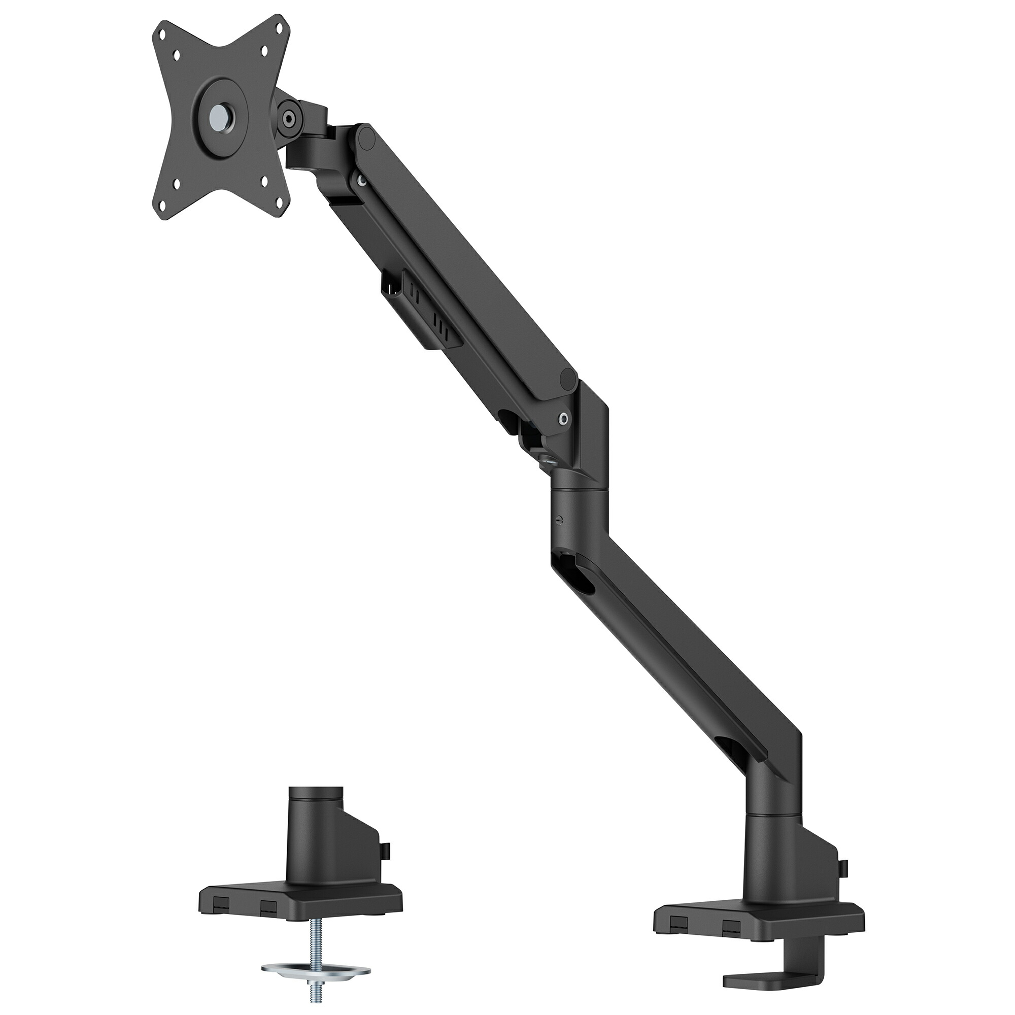 ハヤミ工産 モニターアーム(卓上タイプ) MAシリーズ デスクトップタイプ ～32V型対応 MA-21D | PCモニター 画面 ディスプレイ 液晶スタンド 液晶モニター 液晶パネル パネル 看板 ディスプレイアーム モニター スタンド 壁掛け パソコンモニター モニタ デジタルサイネージ |
