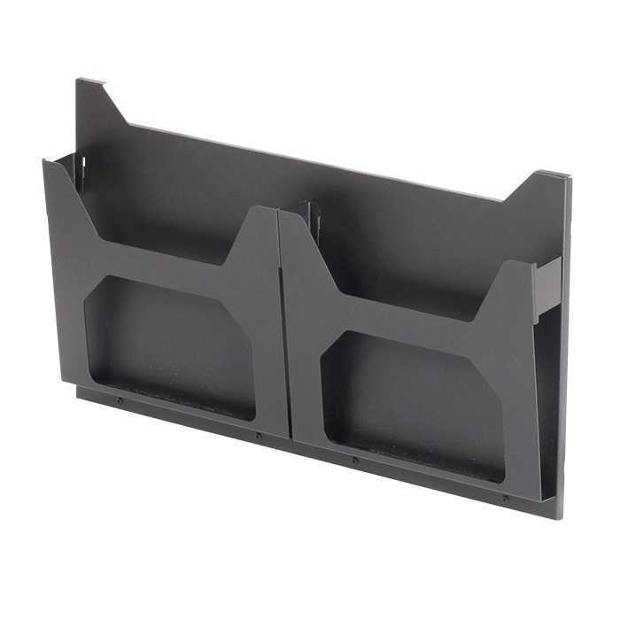 (受注生産品)【車上渡し】SDS エス・ディ・エス カタログホルダー 横2面タイプ OP-CH02B (梱包重量/箱数：2.8kg×1箱)