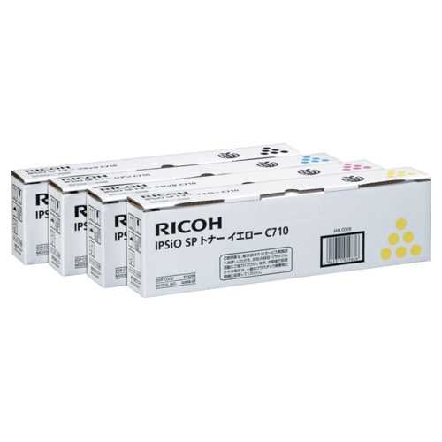RICOH リコー IPSiO SP トナー マゼンタ C710 純正品｜インク カートリッジ トナーカートリッジ カラーレーザープリンター カラーレーザープリンタ カラー レーザー プリンター プリンタ 事務用品 オフィス用品 交換 消耗品 純正トナー カラープリンタ カラープリンター|