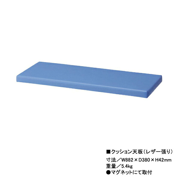 (同時購入限定) 生興 セイコー ALZシリーズ クッション天板(レザー張り) ALZ-CL-BU (074497) (※単品での注文時はキャンセルします) | 整理 キャビネット 書庫 |