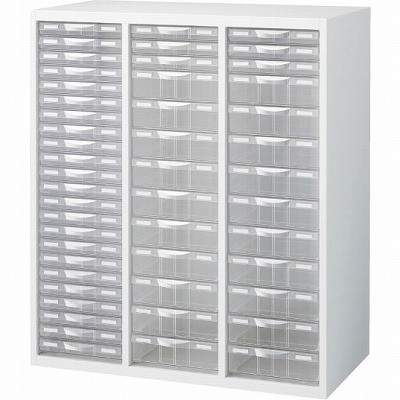 生興 RW4-N10C49 プラスチックキャビネット ホワイト (62627) (重量：47kg) 下置専用 | 業務用 スチールロッカー オフィス家具 会社 オフィス用品 オフィスロッカー パーソナルロッカー ロッカー 白 貴重品入れ ロッカー収納 事務所 |