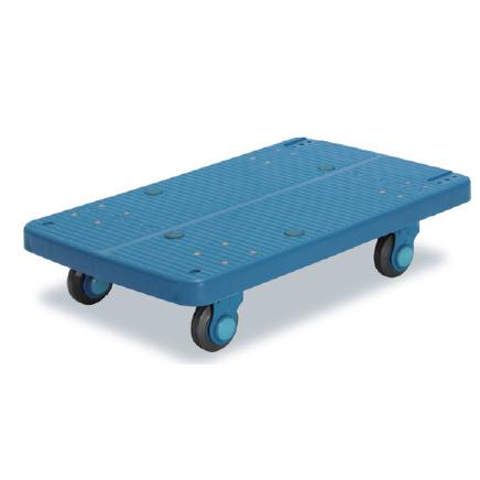 【車上渡し】カナツー 台車 静音ドーリー PLA200M1-DL (420-00020) (重量:8.5kg) | kanatsu 手押し台車 荷車 キャリーカート 運搬台車 軽量 静音 オフィス用 家庭用 引っ越し用 業務用 運搬車 運送 |｜オフィス／店舗用品トップジャパン