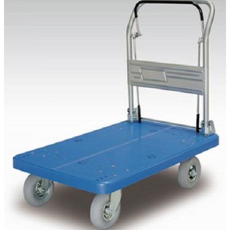【車上渡し】カナツー 台車 ドラムブレーキ台車シリーズ PLA300-DX-HP-DB (431-00600) (重量:29.5kg) | kanatsu 手押し台車 荷車 キャリーカート 運搬台車 軽量 静音 オフィス用 家庭用 引っ越し用 業務用 運搬車 運送 |