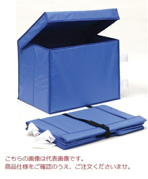 【車上渡し】金沢車輌 アウトドア用折りたたみカラーボックス（フタ付） 大 BOX-307D (重量:2.5kg) | 金沢車輛 金沢車両 金澤 台車 手押し台車 荷車 キャリーカート 運搬台車 軽量 静音 オフィス用 家庭用 引っ越し用 業務用 荷台 カート 屋外 室内 荷物 運び 四輪 |