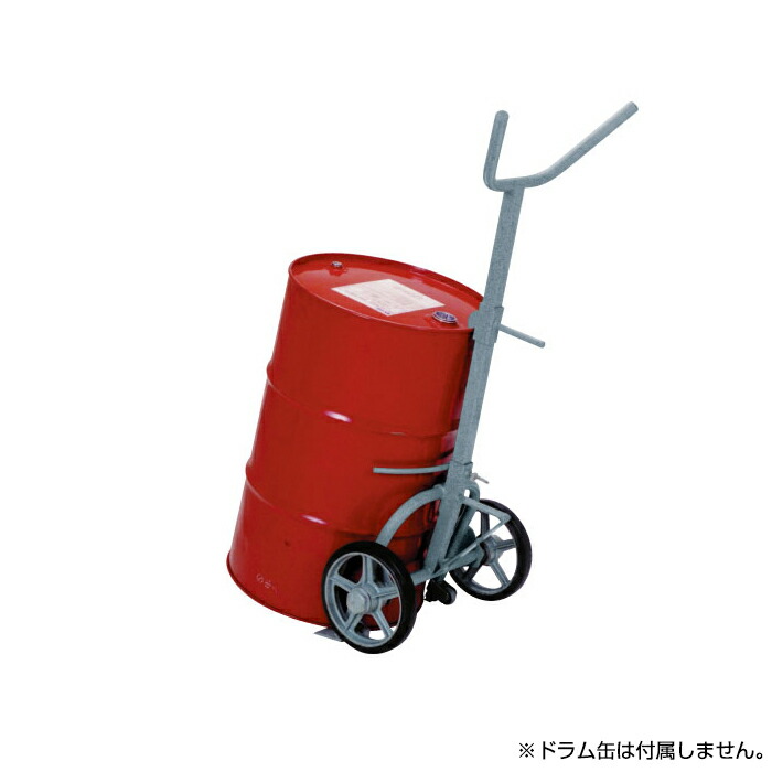 【車上渡し】(送料別途見積) ヨドノ 台車 ドラム缶用 ゴム車輪付 (完成品) No.59-300B 車体寸法:1550×640mm 商品重量:30kg | YODONO 最大積載量 300kg 荷車 運ぶ キャリー スチール ドラム 鉄 運搬 移動 動かす 運搬車 運送 |