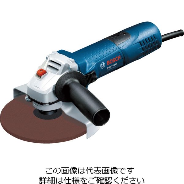 ボッシュ BOSCH プロ用電動工具 ディスクグラインダー (GWS7-125N) (重量:1.6kg) | 工事用工具 電気工具 建築工具 建設工具 工事 研磨工具 電動工具 大工道具 軽量 研磨機 木材 金属 研磨 |｜オフィス／店舗用品トップジャパン