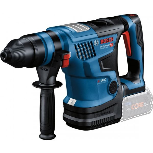 ボッシュ BOSCH プロ用電動工具 コードレスハンマードリル (GBH18V-34CFH) (重量:5.9kg) | 18V ハンマドリル はつり 金属 電動ハンマードリル 現場作業 DIY 穴あけ 家庭用 工事用 コンクリート 石材 木材 |