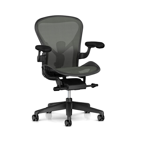 【正規品】ハーマンミラー アーロンチェア リマスタード AER1B23DWALP(68502) | テレワーク チェア 椅子 在宅 在宅ワーク オフィスチェア パソコンチェア トップジャパン イス いす オフィス ワークチェア pcチェア デスクチェア ビジネスチェア ワーキングチェア 会社 ||オフィス/店舗用品トップジャパン