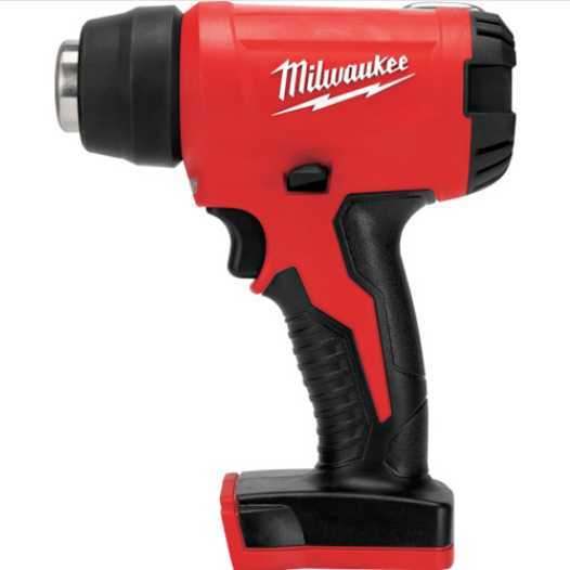 ミルウォーキーツール milwaukeetool Ｍ１８ ヒートガン (M18BHG-0APJ) (重量:800g) | 熱加工 乾燥用 作業温度 到達 約7秒 充電式 熱収縮チューブ 収縮 |