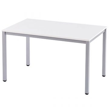 アール・エフ・ヤマカワ ミーティングテーブルW1200 ホワイト (重量：21kg) RFD-1275WTL | アールエフヤマカワ ミーティングテーブル 事務机 オフィスデスク テーブル ワークデスク 机 シンプル 会議テーブル 会議 会議室 オフィステーブル おしゃれ 商談テーブル |